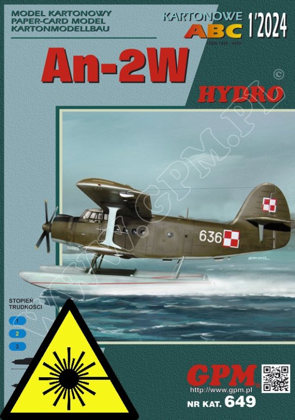 Antonov AN-2W Hydro - Laserové doplňky - kostra
