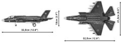 F-35B STOVL Lightning II - Plastová stavebnice COBI