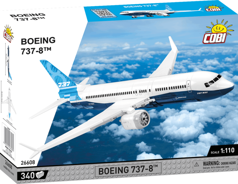 Boeing 737-8 MAX - Plastová stavebnice COBI