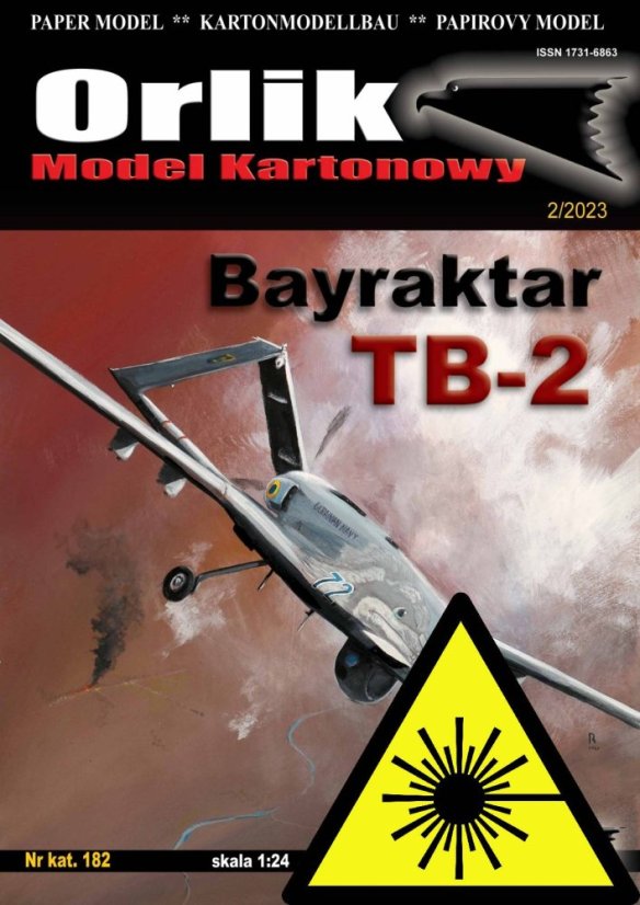 Bayraktar TB-2 - plastová kola