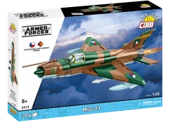 MIG-21 (ČSSR/NDR) – Plastová stavebnica COBI