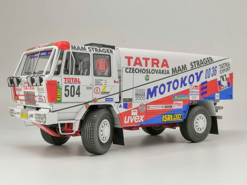 Tatra 815 4x4 - Paris-Sirte-Le Cap 1992 - č. 504 - 1:25