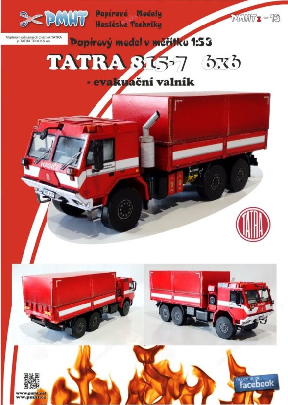 Tatra 815-7 6x6 Evakuační valník
