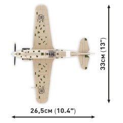 Macchi MC.202 Folgore - Plastová stavebnice COBI