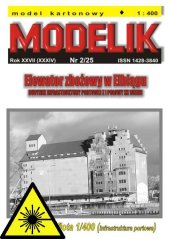 Výtah na obilí - Elblag - Laserové doplňky - kostra