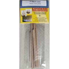 Plachetnice Leon - dřevěné stěžně