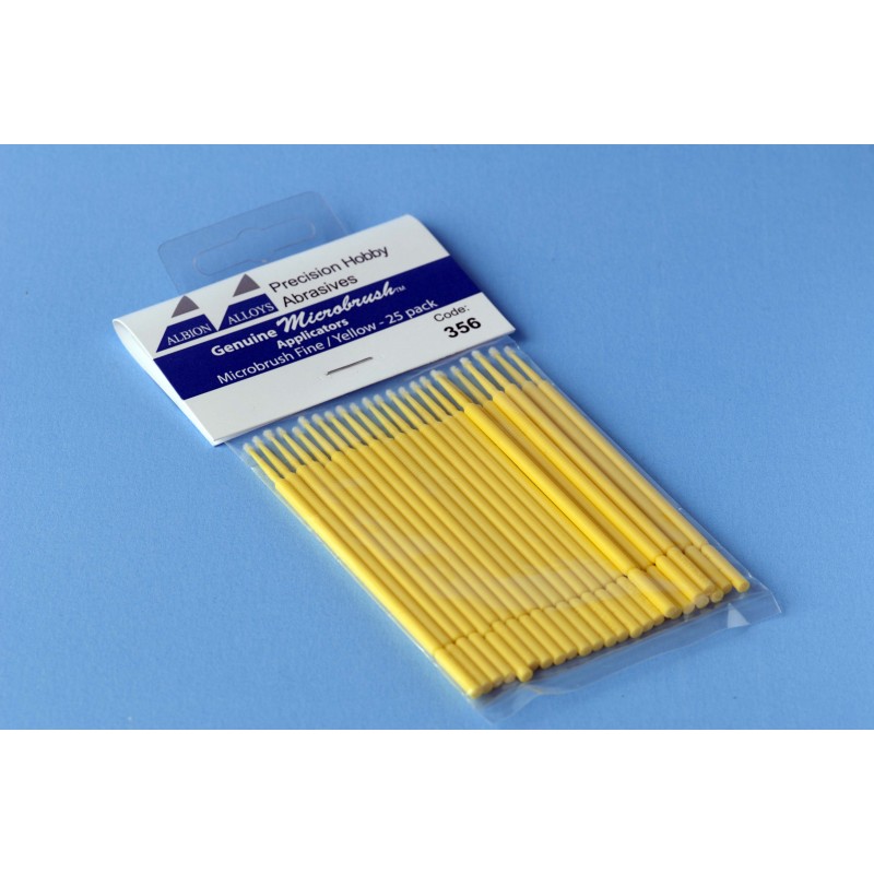 Štetičky Microbrush malé - 25ks