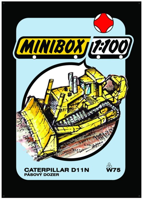 Caterpillar D11N, pásový dozer