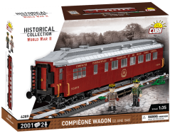 Compiegne vagón (22.června.1940) - Plastová stavebnice COBI