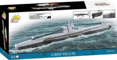 Nemecká ponorka U-Boot VIIC U-96 WWII - Plastová stavebnica COBI
