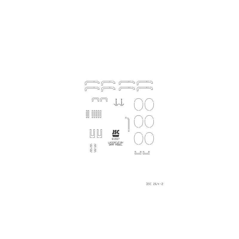 Křižník Nowik - Laserové doplňky