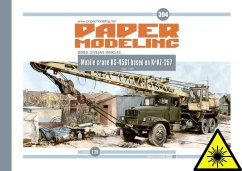 Kraz-257 - crane KS-4561 - Laser accessories - skeleton