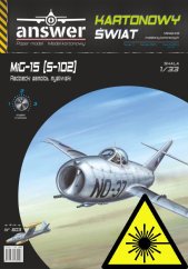 MiG-15 (S-102) - plastová kola