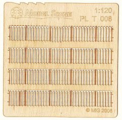 Prkenný plot - širší prkna TT