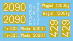 Dn2t Brigadelok - decals