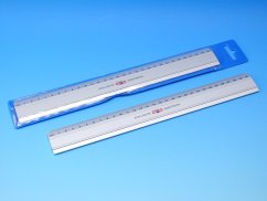 Kovové pravítko s pogumováním, 30 cm
