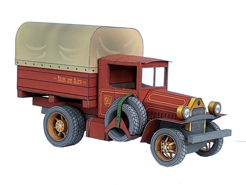 Le Drandoulette - Flatbed truck