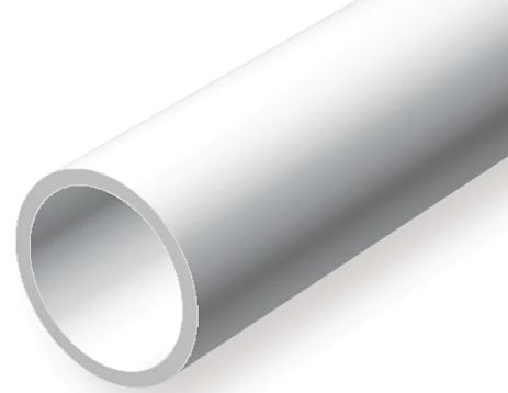 Plastový profil kulatý dutý, průměr 5,5mm, délka 350mm