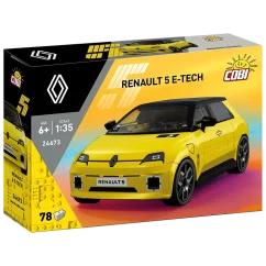 Renault 5 e-tech - žltá - Plastová stavebnica COBI