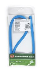 Plastic French curve 80 cm