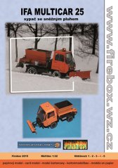 IFA multicar 25 - sypač