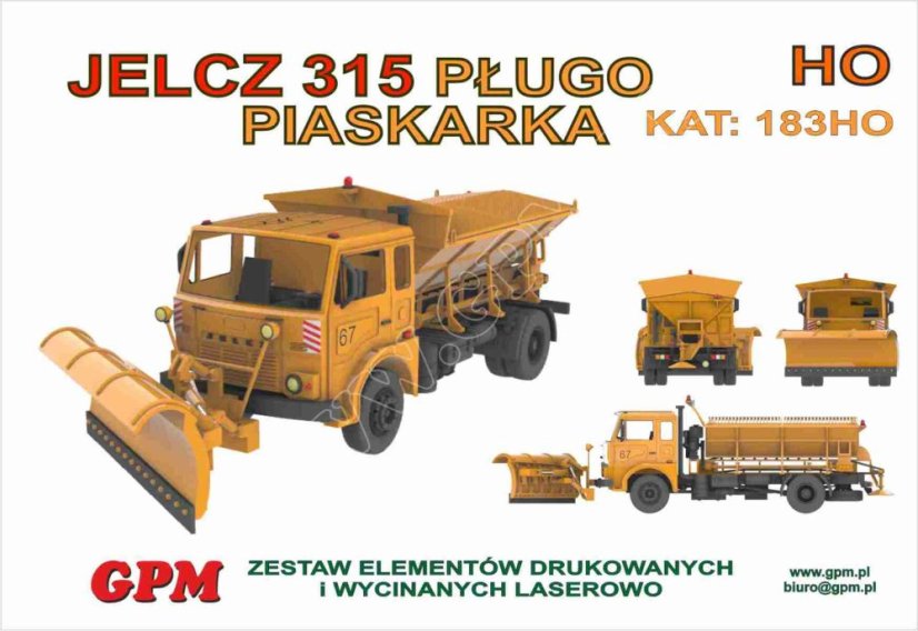 Jelcz 315 vůz zímní údržby