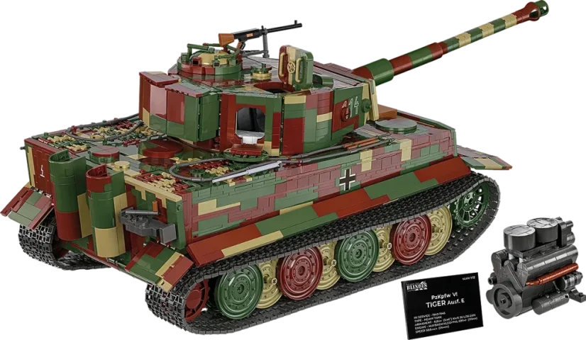 PzKpfw VI Ausf. E- Executive Edition 1:12 - Plastová stavebnice COBI