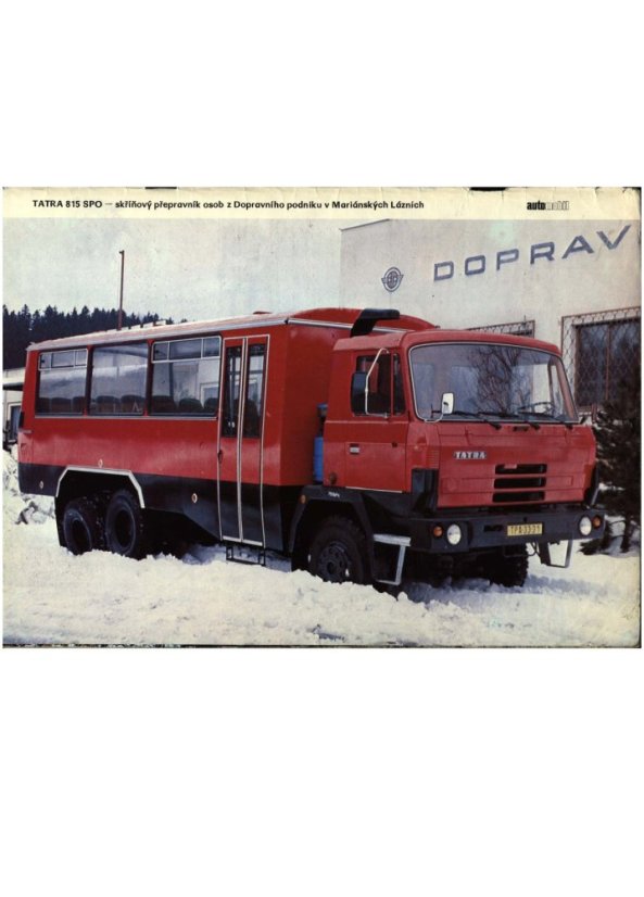 Skriňový prepravník osôb T815 SPO