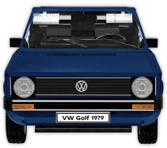 Volkswagen Golf Cabriolet, 1:12 - Plastová stavebnica COBI