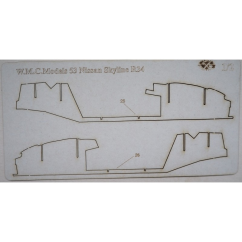 Nissan Skyline R34 - Laserové doplňky - kostra