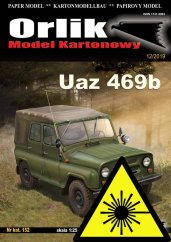 Uaz 469b - offroad - Laserové doplňky - kostra, dezény