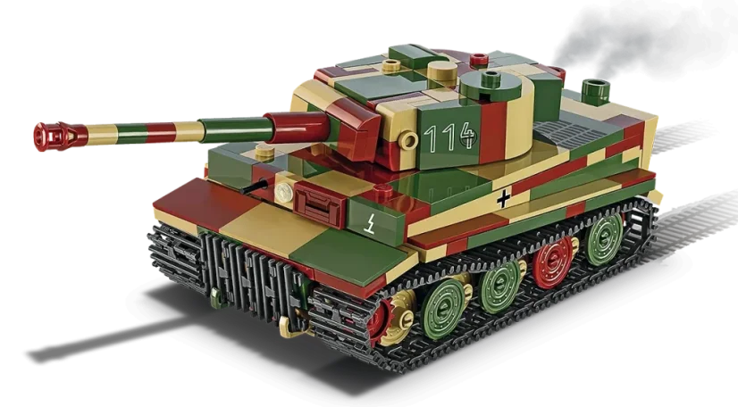 Pz.Kpfw. VI Tiger Ausf. E 2v1 WWII - Plastová stavebnice COBI