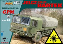 Jelcz 442.32 BARTEK - Laserové doplnky - kostra, diely kolies, detaily, dezény