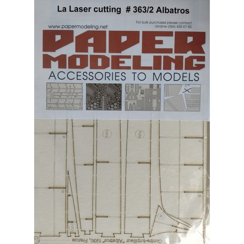 Destroyer Albatros - Laser accessories - skeleton