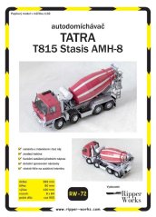 Autodomíchávač Tatra 815 8x8 Stasis AMH-8