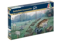 WWII Diorama Accessories - Battlefield Accessories (1:72)