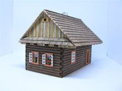 Wooden house from Návojná 1:72