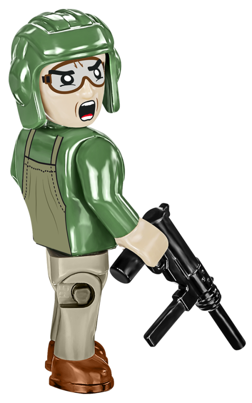 M26 Pershing T26E3 WWII - Plastová stavebnice COBI