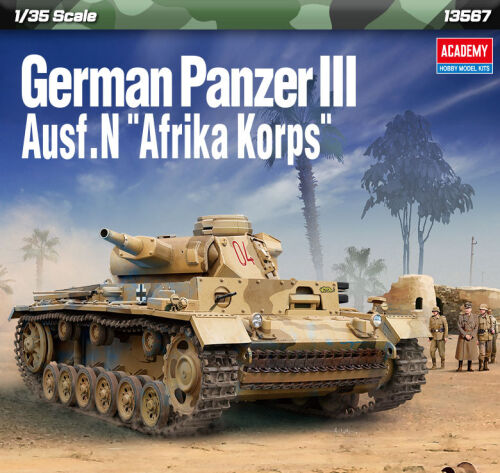 German Panzer III Ausf.N - "Afrika Korps"