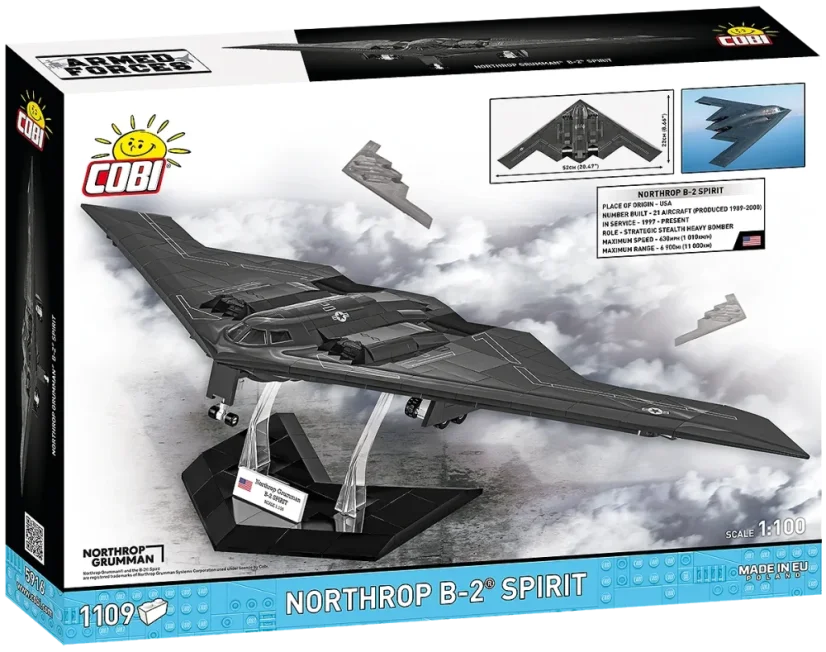 Northrop B-2 Spirit - Plastiková stavebnice COBI