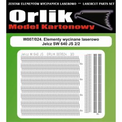 Jelcz W640 JS / GCBA 13/48 - Laser accessories - wheel parts, patterns