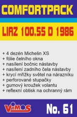 Liaz 100.55 D č 633- Dakar 1986 - 1:25 - Comfort pack