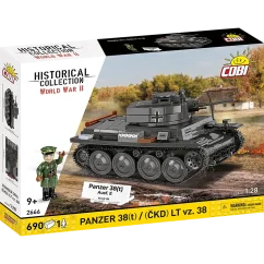 Panzer 38(t)/ČKD LT vz. 38 WWI - Plastová stavebnica COBI
