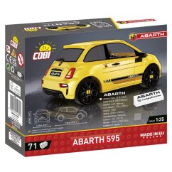 Abarth 595 Competizione - Plastová stavebnica COBI