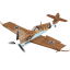 Messerschmitt Bf 109 G WWII - Plastová stavebnica COBI