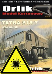 Tatra 815-7 4x4 HMHD - Laserové doplňky - kostra, detaily, dezény