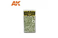 Moss Tufts AK Interactive Dark Green Moss (dark moss)