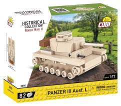 Mini Tanky - Panzer III Ausf L WW II - Plastová stavebnica COBI