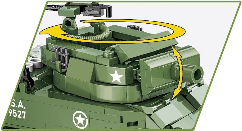 H.M.C M8 Scott WW II - Plastová stavebnice COBI