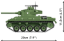 M24 Chaffee WWII - Plastová stavebnica COBI